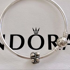 Pandora Sterling Retired Journey Charm